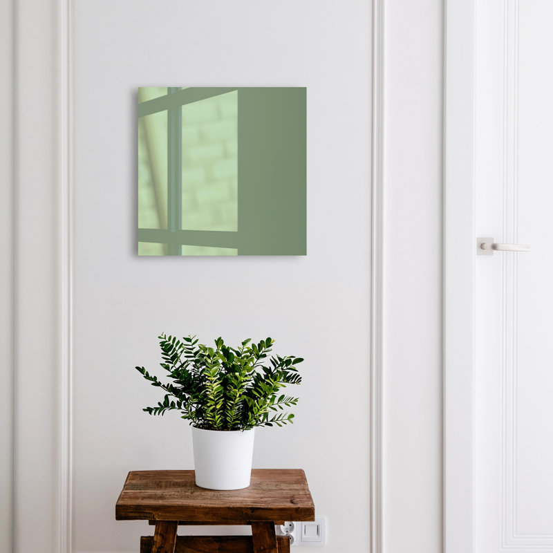 Metal Decorative Trunk, Green