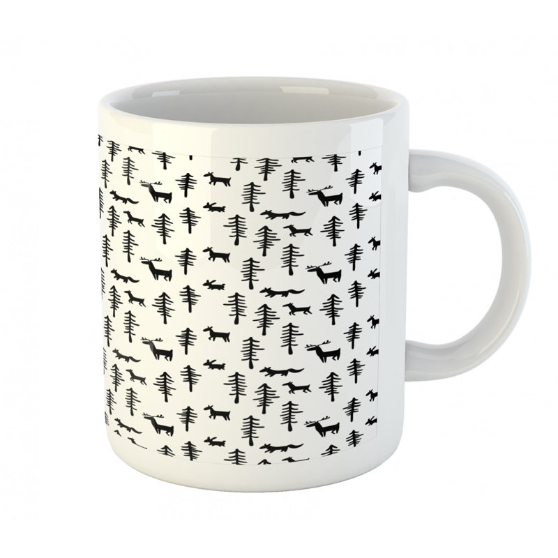 Grande tasse à café forest