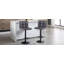 Deristin Swivel Upholstered Adjustable Height Counter Stool with Metal Frame-674344492-744631470