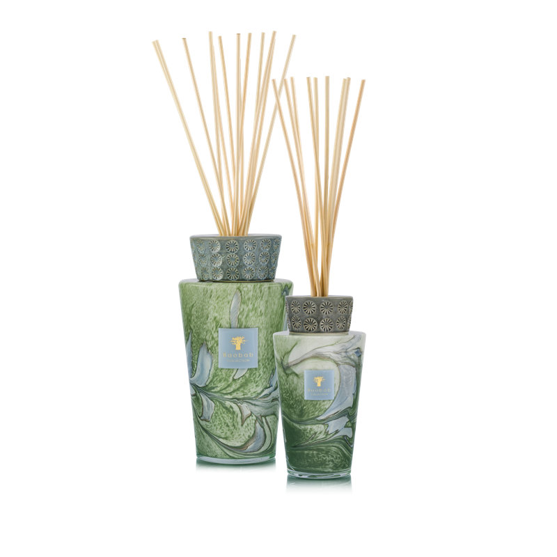 Nais, 15.75" H x 9.06" W x 9.06" D, Petitgrain/Olive tree/Cypress tree