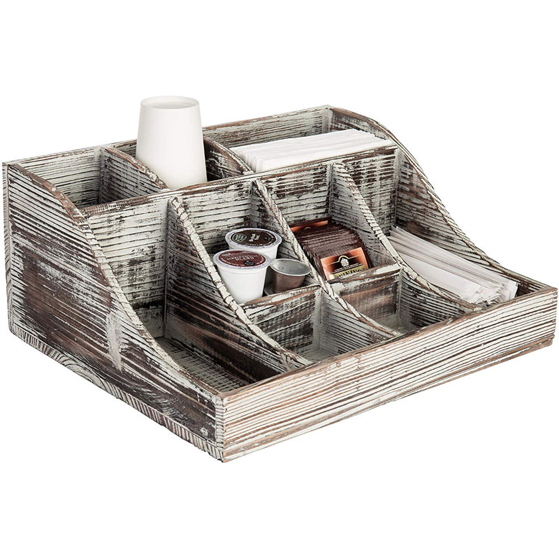 8 Pod Coffee Condiment Storage
