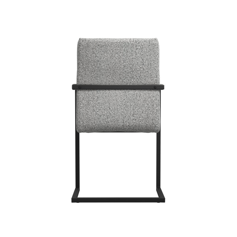 CLEAVER DINING CHAIR WITH ARMS, Grey