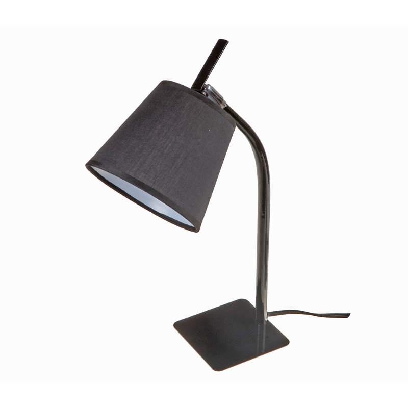 Lampe de bureau réglable 28 po Edwards, Noir