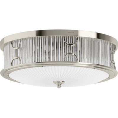 Terret Three-Light Flush-Mount