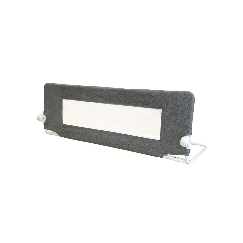 Heffington Side Rails, Denim Grey, 60cm H x 140cm W x 40cm D