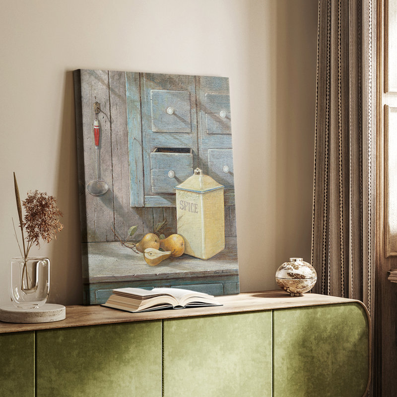 Poires aux épices - galerie Cavas sur mesure, H 18 po x l 12 po