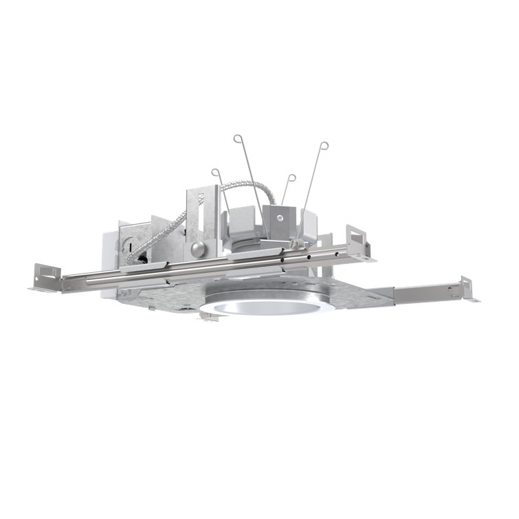 LDN 4In. New Construction Downlight, Non-IC LED Housing, 2000LM, 3500K, 10% 0-10V Dimming