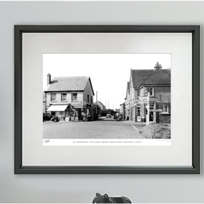 St Merryn, Village Shop And Post Office C1955 by Francis Frith - Single Picture Frame Print