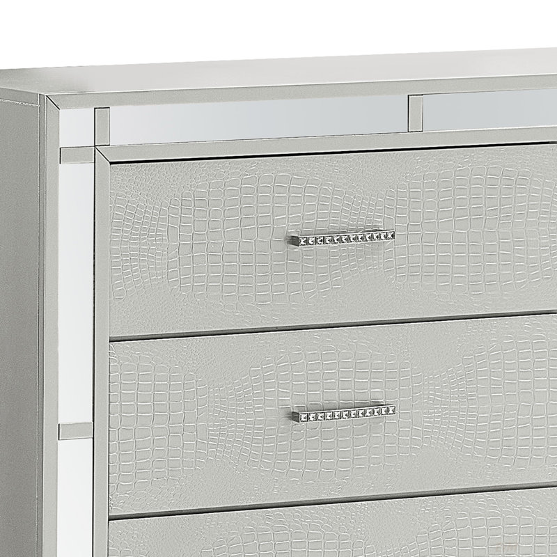 Commode Madison G6600-D, argent champagne (commode)