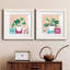 «Growing Happy I», ensemble de 2 peintures-663387092-663387088