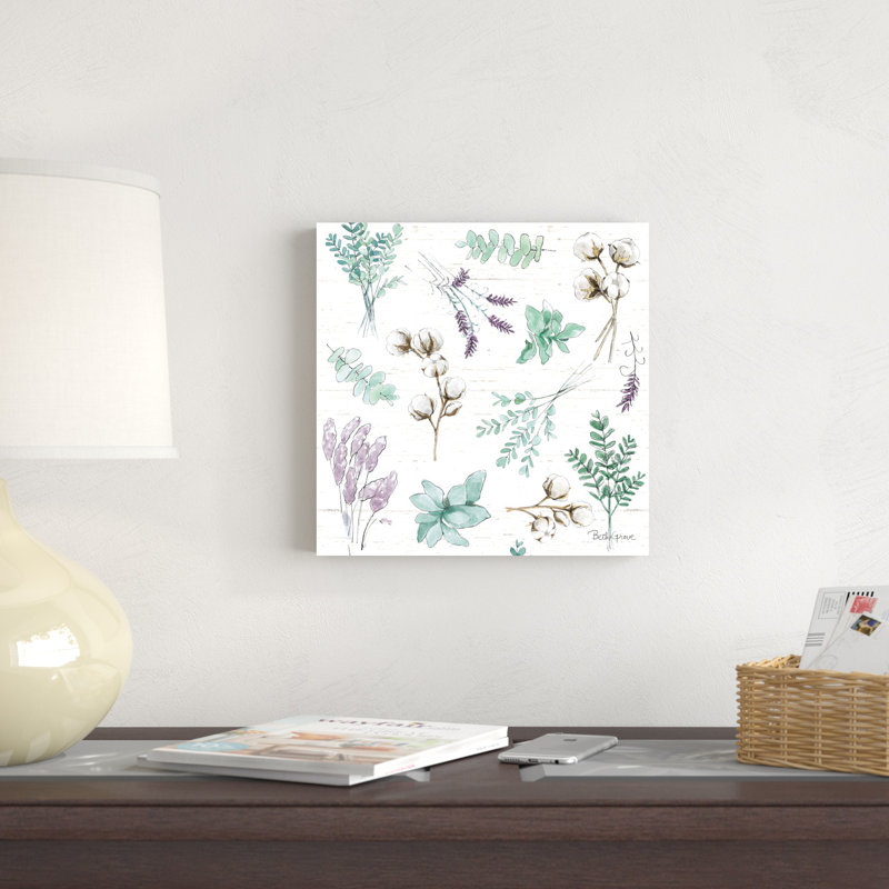Motif campagnard en coton I, H 12 po x l 12 po