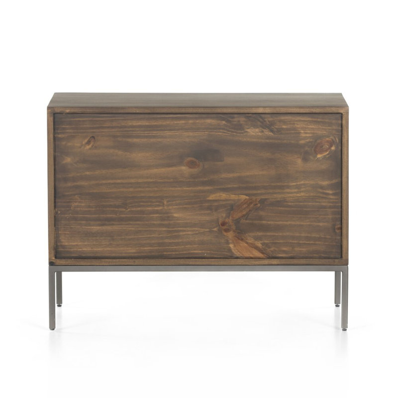 Loki 36'' W 3 - Drawer Dresser, Auburn Poplar