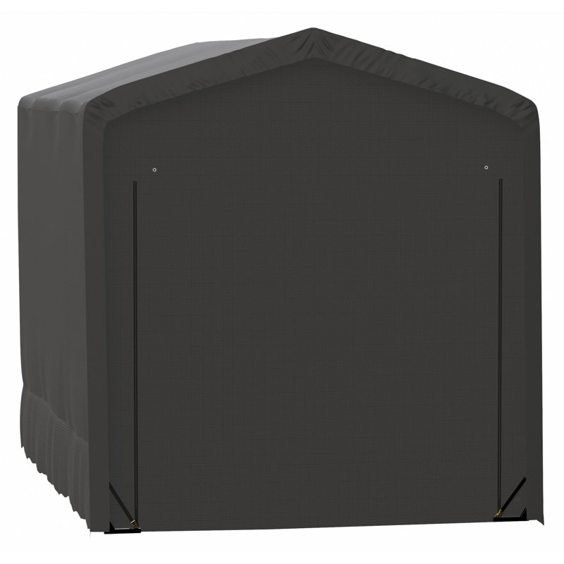 ShelterTube Wind and Snow-Load Rated Garage, 14x23x16 Grey