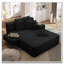 Chaise longue en velours côtelé avec 3 coussins-1762911607