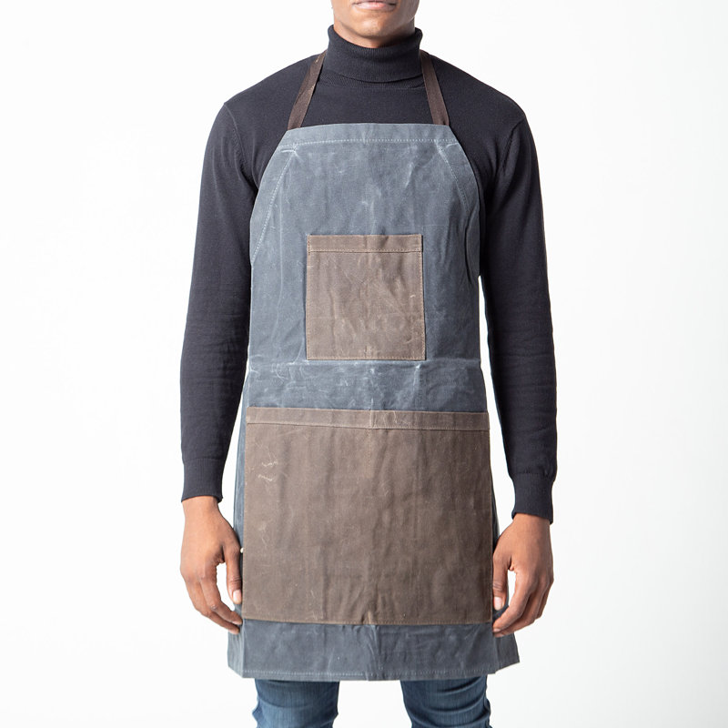 Tablier utilitaire deux tons, Ardoise / Olive