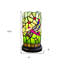 Lampe d'appoint en verre coloré 11 po