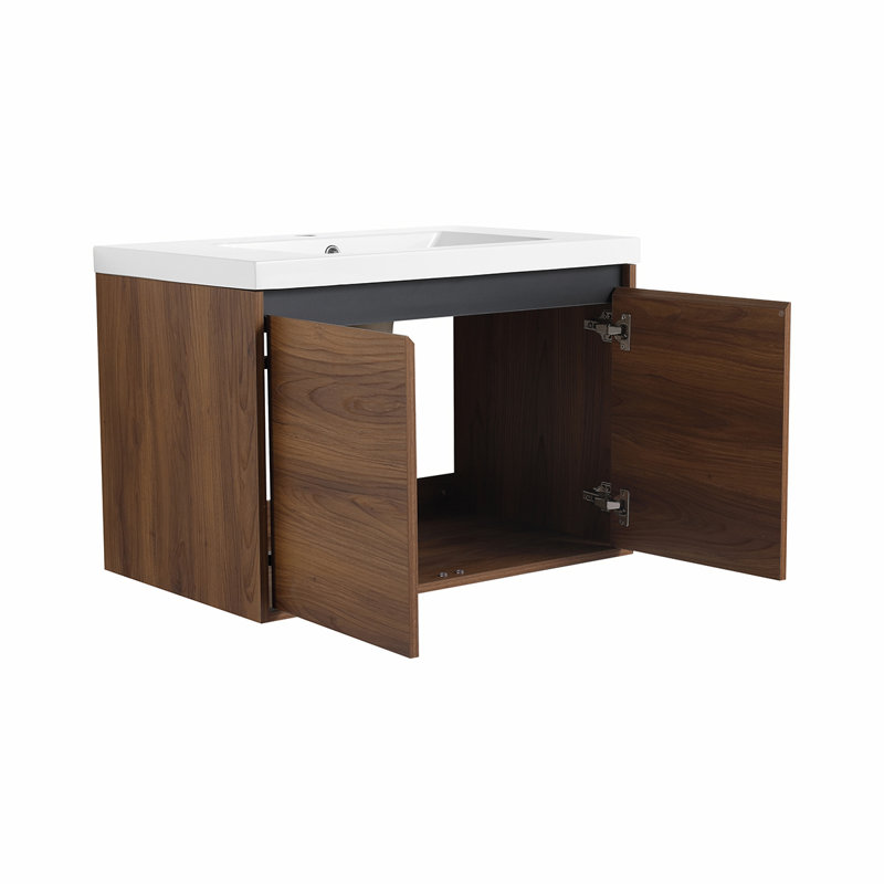 Meuble-lavabo 30 po avec lavabo en résine