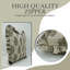 Housse de coussin double à double face Fab Fabine, coussin décoratif en lin, vert-107145604-107145599