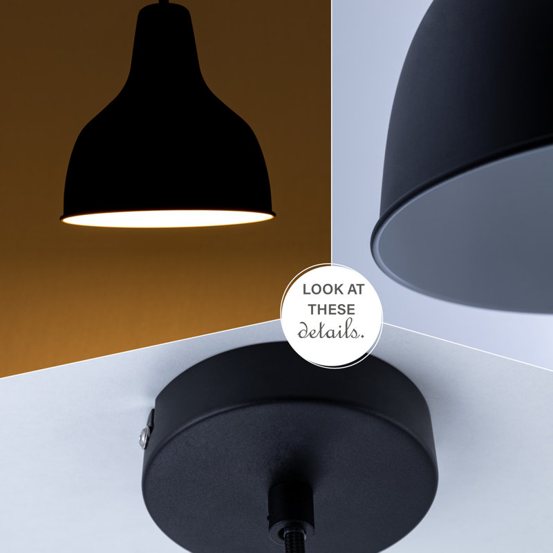 Popel 1 - Light Single Pendant, Black