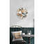 Horloge murale en verre trempé - Art décoratif unique de style mosaïque, grand décor à motif à la maison, cadeau de montre silencieuse élégante-840170975-840170971