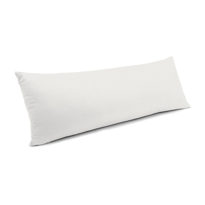 Solid Colour Reversible Throw Pillow, 14" x 36", Dark Teal
