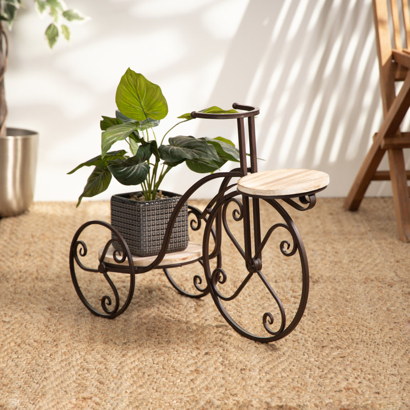 Support pour plante d'intérieur / extérieur à 2 niveaux Brodbeck