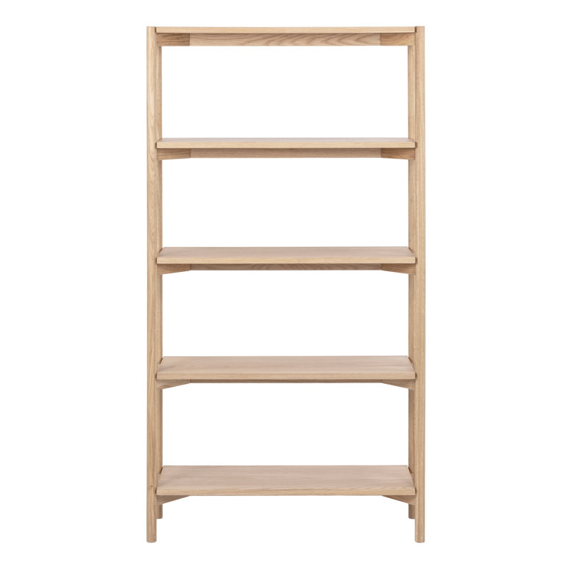 Malbon 160cm H x 86cm W Standard Bookcase, Sonoma Oak