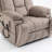 Old Age Electric Lift Chair, Flat High Density Foam Electric Sofa, With Heating And Massage Functions, Can Tilt To 180 Degrees, 2 Pocket Cup Holders, 2 Remote Controls-1890797180