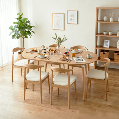 Table de cuisine extensible de 39,38 à 70,9 pouces de largeur, plateau de table en bois aggloméré avec pieds en métal