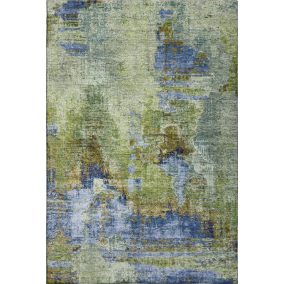 Premium Machine Washable Mayfield AMF2300 Abstract Rug