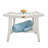 Ripley EcoDecors, Solid Wood Rectangular Shower Bench With Shelf-756535222-740278008