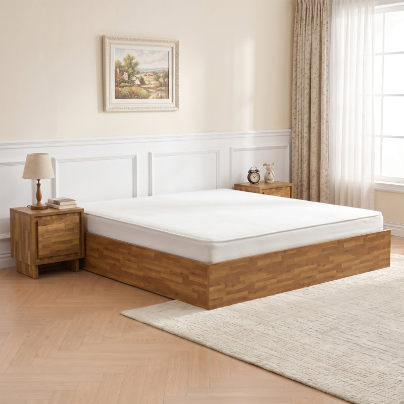 2 Piece Bedroom Set, Rustic Brown, Queen