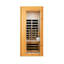 Sauna intérieur encastré à infrarouge lointain Hemlock