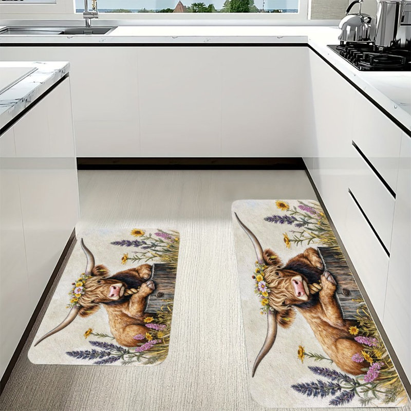 Tapis de cuisine Highland Cow