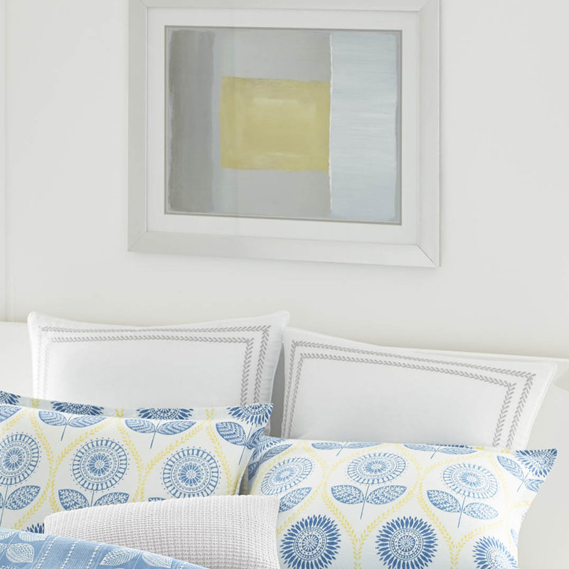 Laura Ashley Stitched Vine Leaf Pair Sham