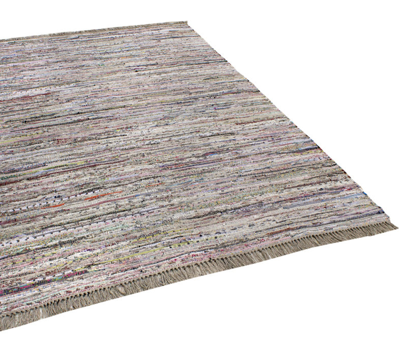 Fern Ombre Cotton Hand Woven Area Rug, Rectangle 180 x 250cm