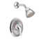 Chateau Pressure Balance Tub and Shower Faucet Trim with Lever Handle and Posi-Temp