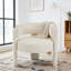 Fauteuil d'appoint moderne, fauteuil d'appoint contemporain en tissu Boucle-1785573491