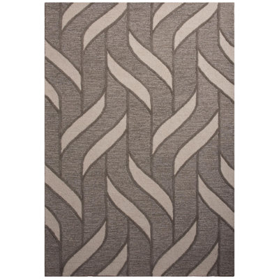 Tapis 100% laine touffeté à la main