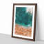 Ocean Meets the Sand - Picture Frame Graphic Art Print-56925451-56925450