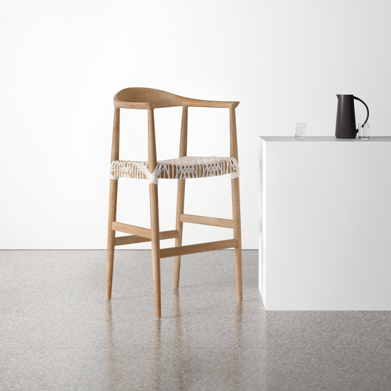 Kazbah Upholstered Counter Stool, Bar Stool (29” Seat Height)