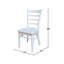 Chaise en bois massif Alvery-129859535