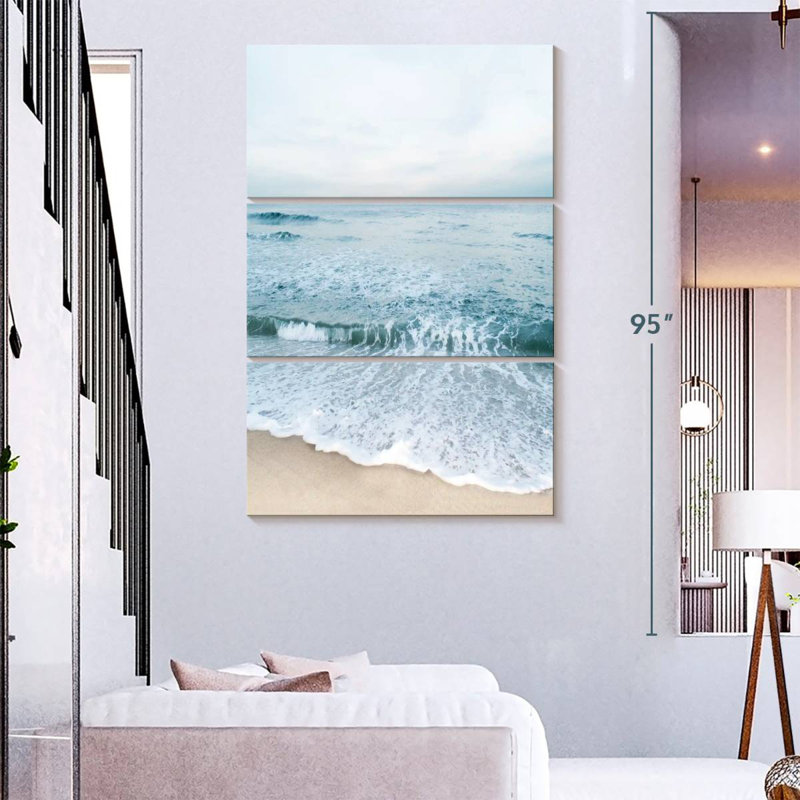 Gillard Tranquil Ocean II, H 74 po x l 48 po