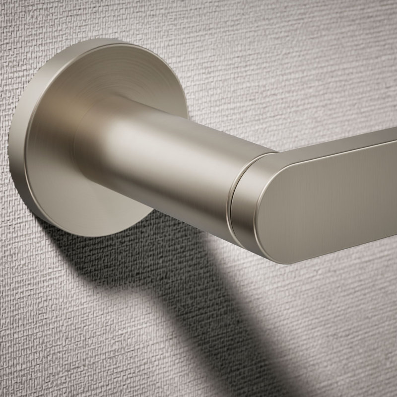Wall Mount Toilet Paper Holder, Gray