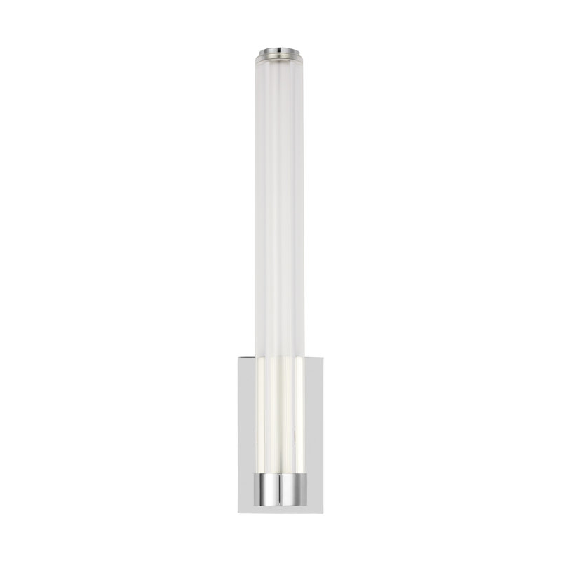 Reiya Round 1 - Light LED Armed Sconce, Chrome