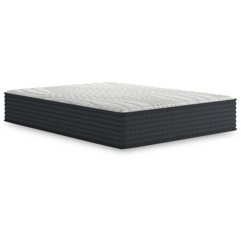 Twin White Innerspring Gel Memory Foam Mattress