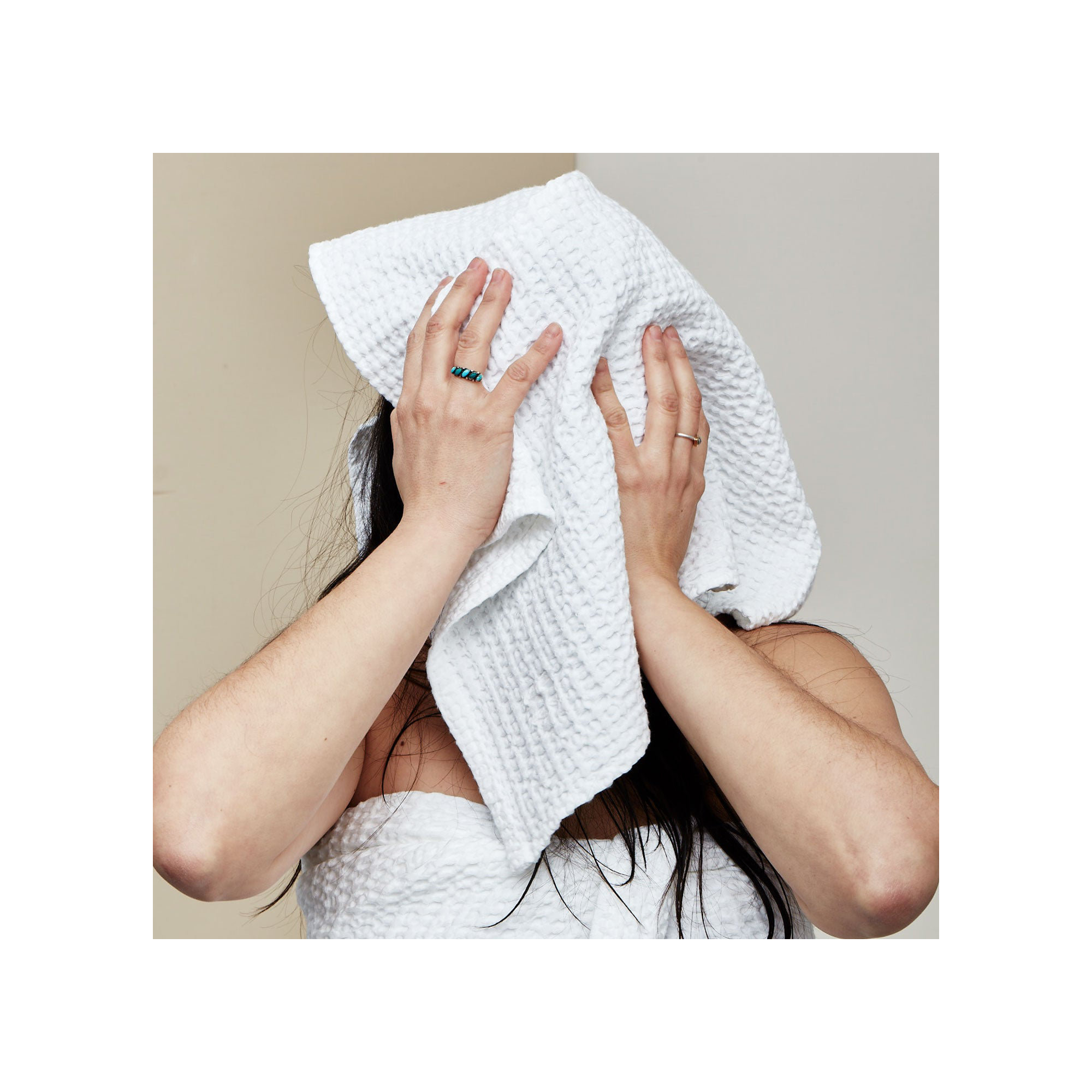 Simple Cotton Hand Towel, White, Hand Towel - 1 Pack