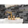 Metallica Interlocking Glass Mosaic Tile in Grey
