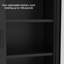 73 In. High Metal Storage Cabinet With 2 Metal Mesh Doors (Black)