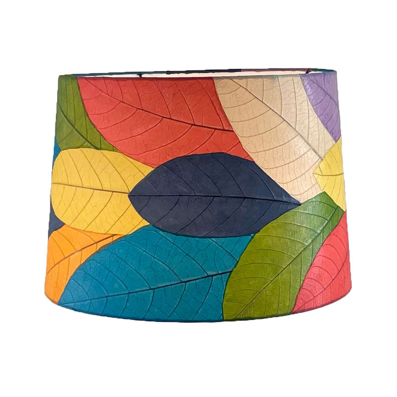 Abat-jour tambour conique 16 pouces Eangee, Multicolore